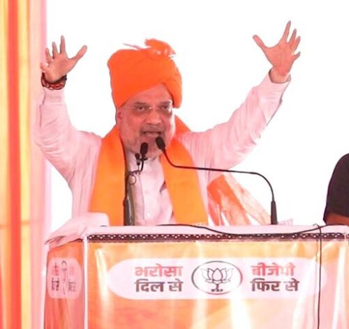 केंद्रीय गृहमंत्री अमित शाह।