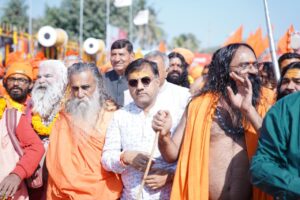 Shri Narendra Modi's arrival at Somnath Self-Respect Festival