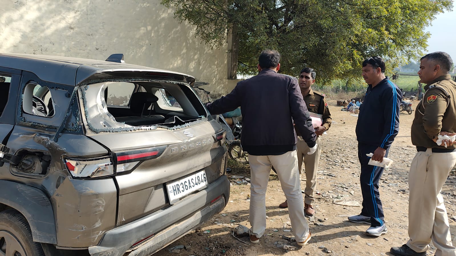 Rewari Sarpanch Representative Attack