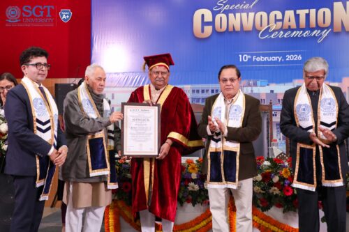 SGT University special convocation ceremony Gurugram