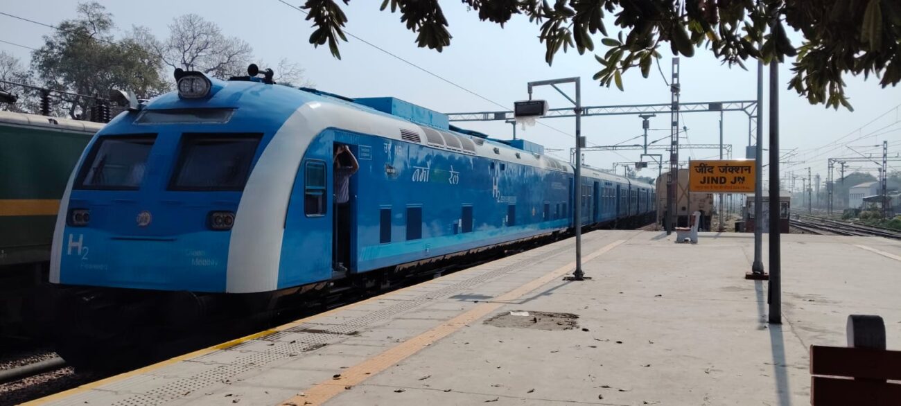 हाइड्रोजन ट्रेन ट्रायल