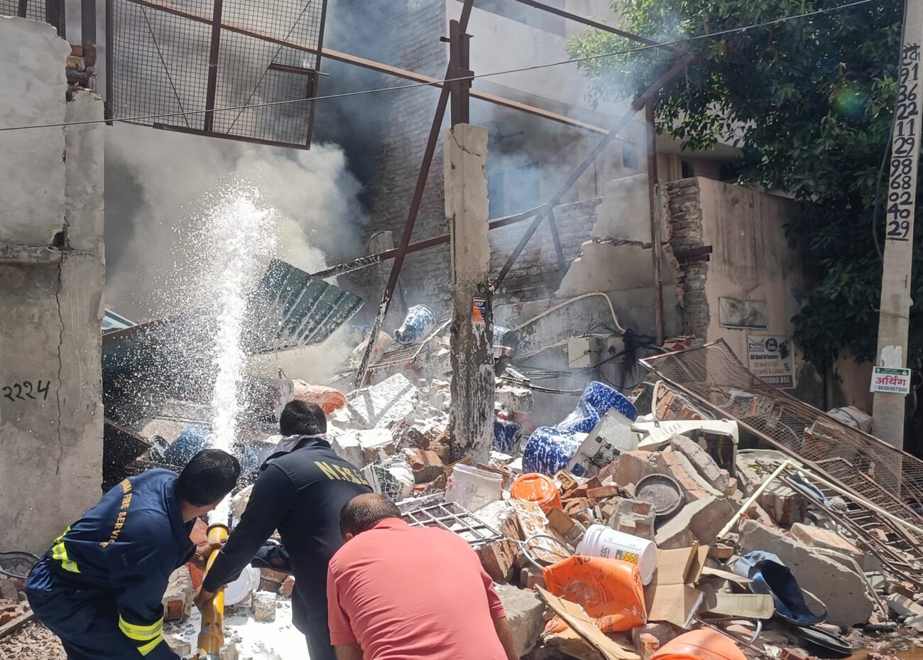 Bahadurgarh Factory Blast