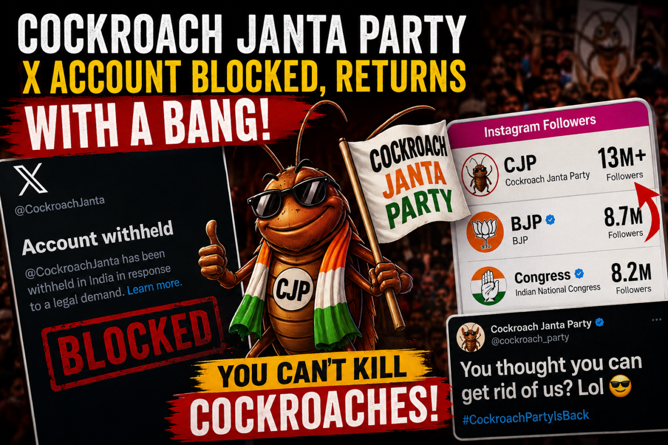 Cockroach Janta Party Viral