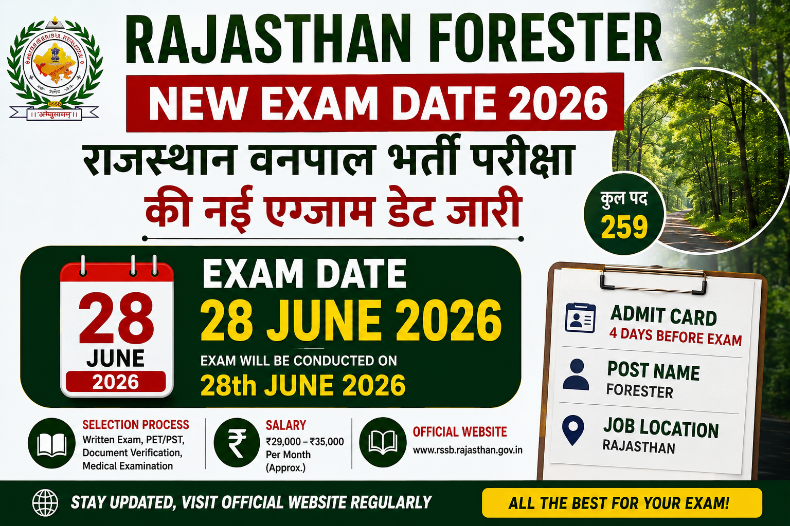 Rajasthan Forester